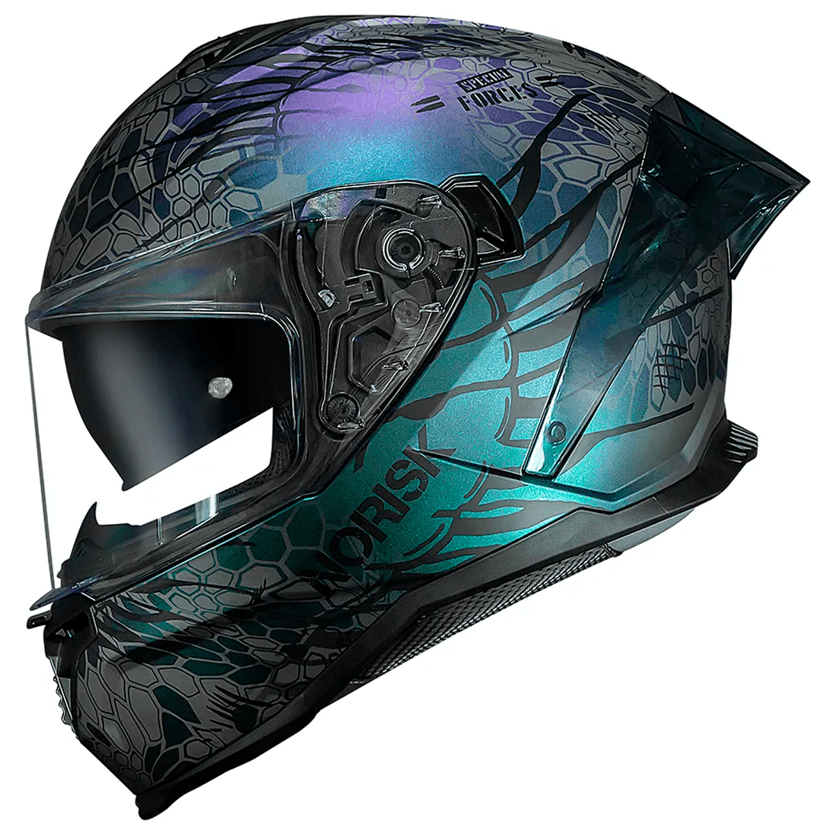 Capacete Original Norisk Strada 2 Cobra Azul
