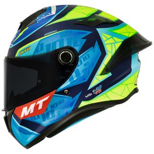 Capacete MT Targo S Diogo Moreira C7 Fosco