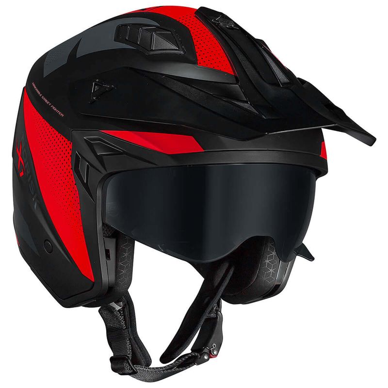 Capacete-Norisk-Darth-2-X1-Preto-Vermelho-Fosco-5
