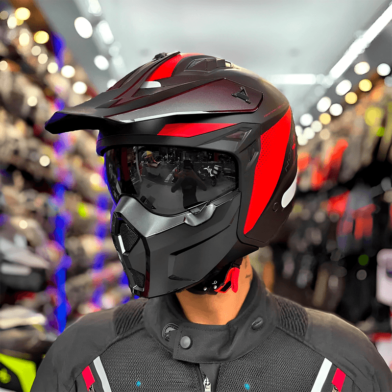 Capacete-Norisk-Darth-2-X1-Preto-Vermelho-Fosco-7