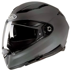 Capacete HJC F70 Solido Chumbo