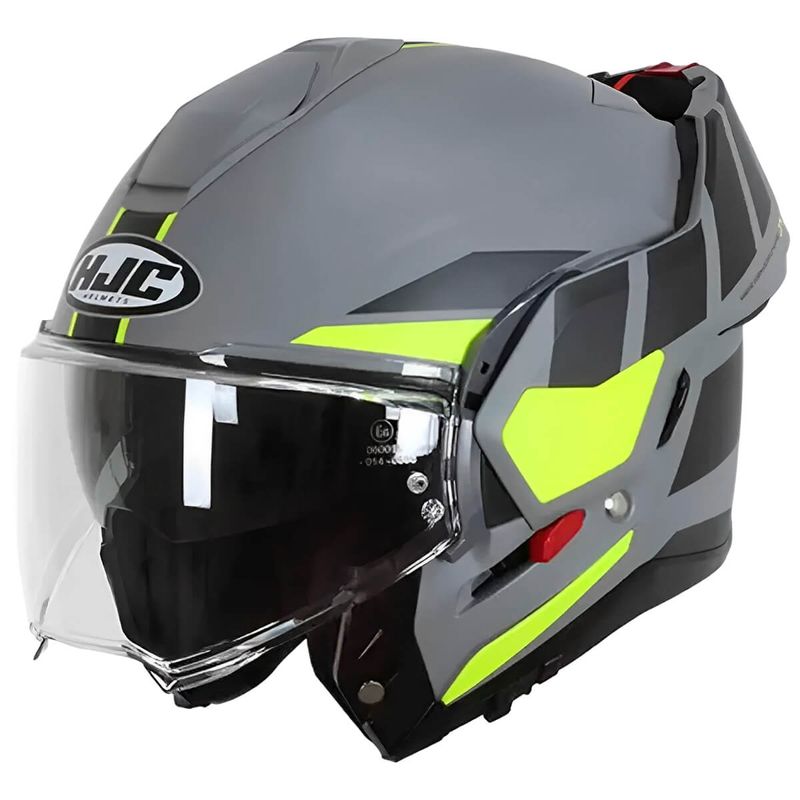 CAPACETE-HJC-I100-180-BEIS-CINZA-PRETO-VERDE-2