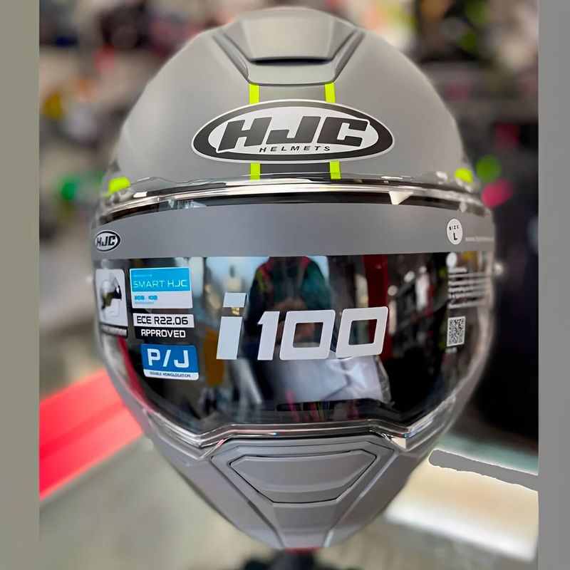 CAPACETE-HJC-I100-180-BEIS-CINZA-PRETO-VERDE-8