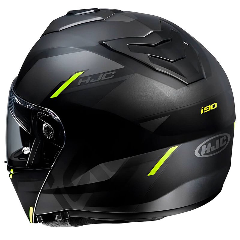 CAPACETE-HJC-I90-AVENTA-PRETO-CINZA-VERDE-4