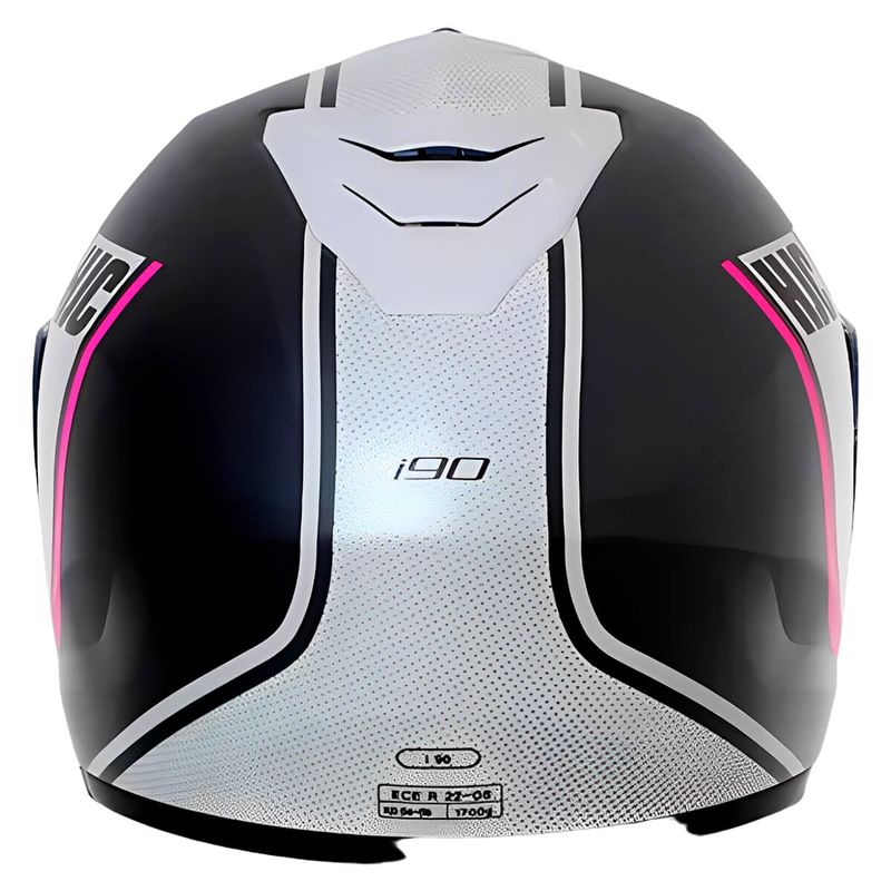 CAPACETE-HJC-I90-DAVAN-PRETO-BRANCO-ROSA-6