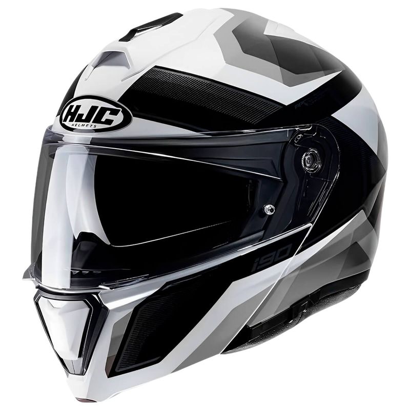 CAPACETE-HJC-I90-LARK-PRETO-BRANCO-CINZA-1