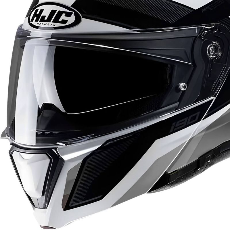 CAPACETE-HJC-I90-LARK-PRETO-BRANCO-CINZA-4