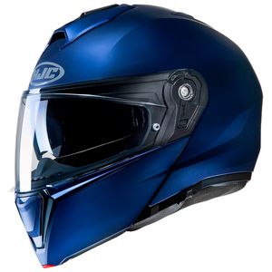 Capacete HJC I90 Solid Azul Anodizado