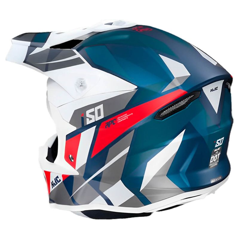 CAPACETE-HJC-OFF-I50-VANISH-BRANCO-AZUL-VERMELHO-3