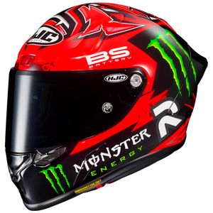 Capacete HJC RPHA 1 Quartararo Vermelho Preto