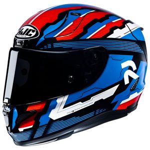 Capacete HJC RPHA 11 Stobon Azul Vermelho Branco