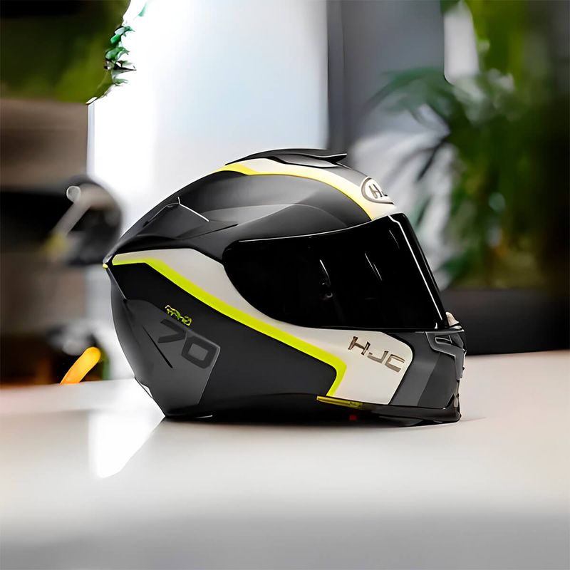 Capacete-HJC-RPHA-70-Kroon-Preto-Branco-Verde-5