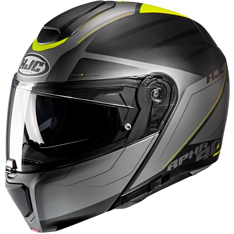 CAPACETE-HJC-RPHA-90S-CADAN-PRETO-CINZA-VERDE-1