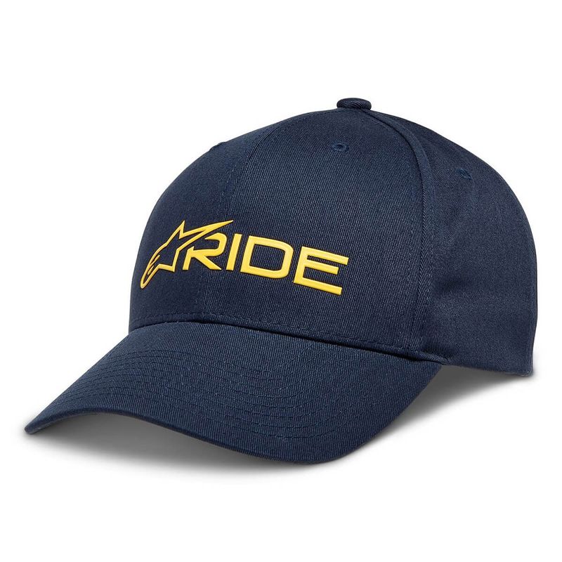 BONE-ALPINESTARS-RIDE-3.0-AZUL-MARINHO-OURO-1