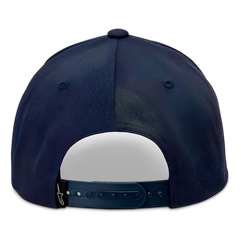 BONE-ALPINESTARS-RIDE-3.0-AZUL-MARINHO-OURO-4
