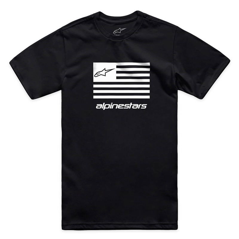 CAMISETA-ALPINESTARS-FLAG-PRETO-BRANCO-1