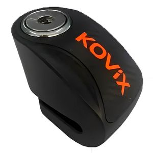 Trava Disco Com Alarme KT6-BK Preto - Kovix