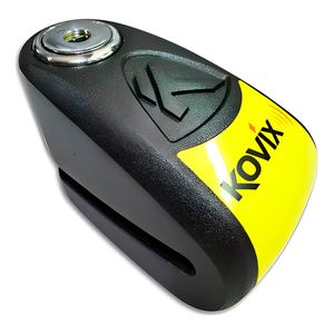 Trava Disco Com Alarme KAZ10-BK Preta - Kovix