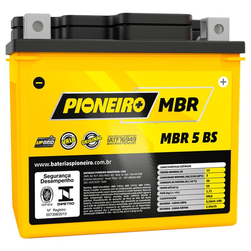 BATERIA-PIONEIRO-MBR-5-BS-BIZ-125-CB-300-CG-125-YBR-125