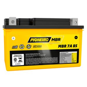 Bateria Pioneiro YTX7A-BS MBR 7A-BS Burgman 125 Future 125 NS 125