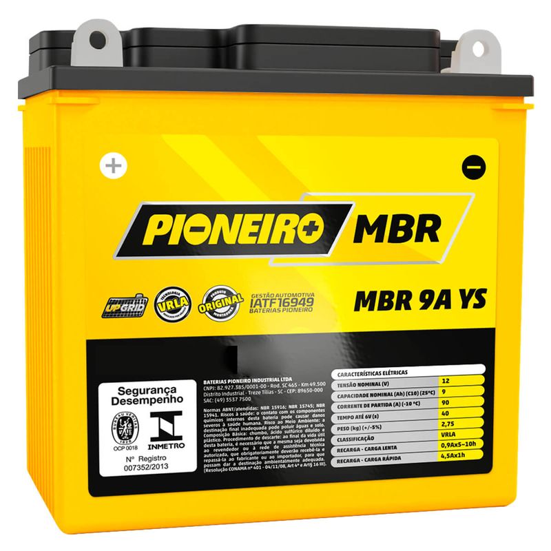 BATERIA-PIONEIRO-MBR-9A-YS