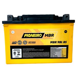 Bateria Pioneiro YT9BBS MBR 9BL-BL YZF-R6 YZF-R7 XT 600R MT03
