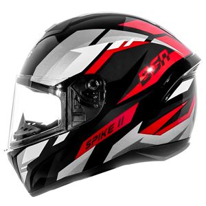 Capacete Peels Spike 2 BSN Preto Vermelho