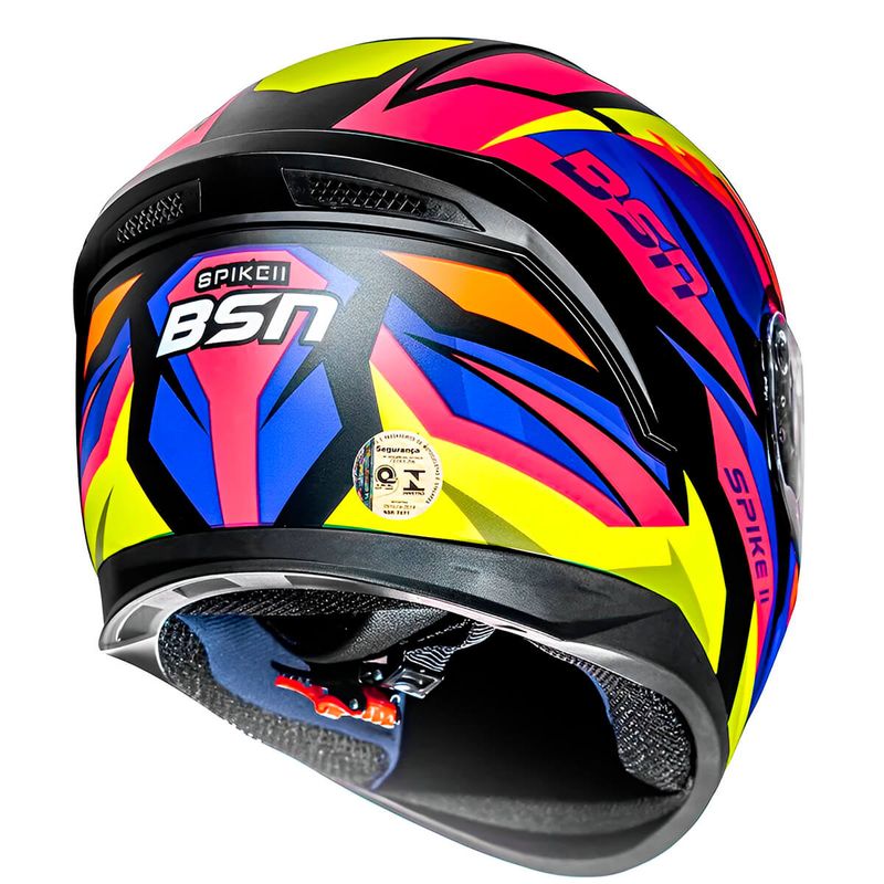 CAPACETE-PEELS-SPIKE-2-BSN-PRETO-FOSCO-COLOR-4