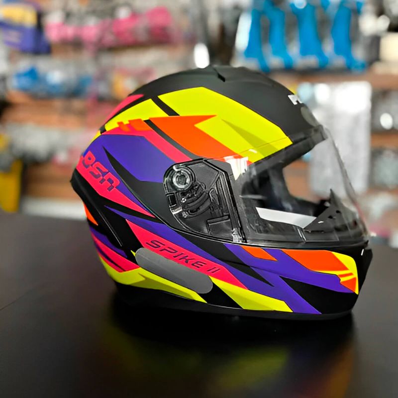 CAPACETE-PEELS-SPIKE-2-BSN-PRETO-FOSCO-COLOR-7