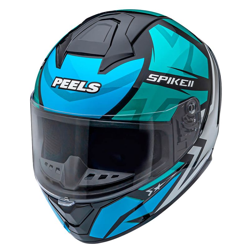 CAPACETE-PEELS-SPIKE-2-1ST-PRETO-VERDE-AGUA-2