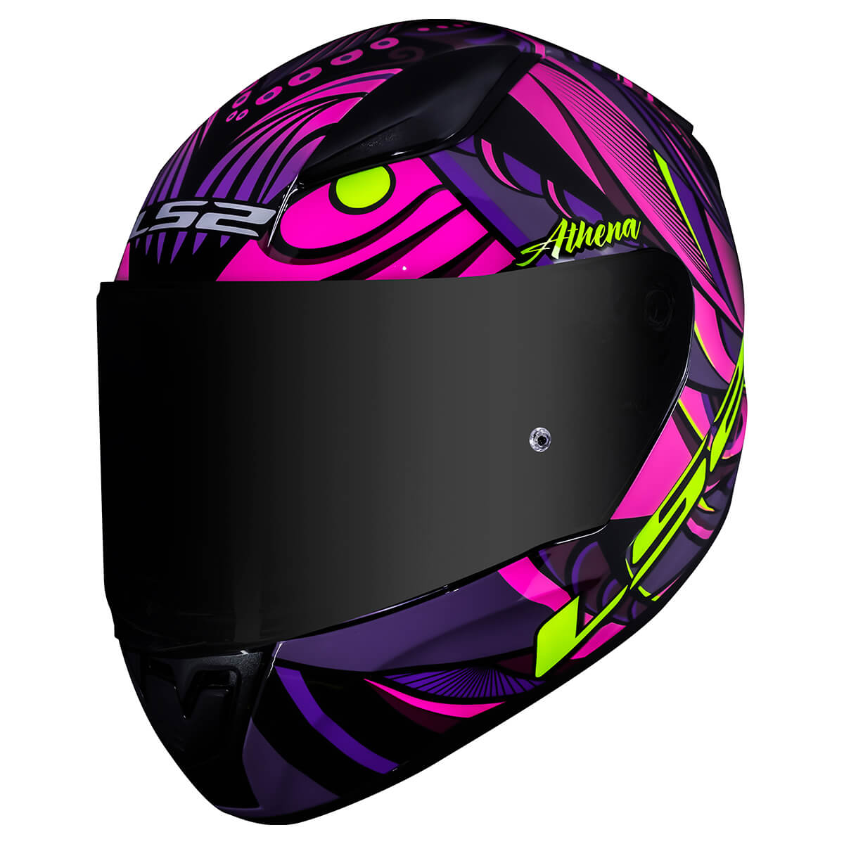 R*A様 PHARFAITE　Mサイズ　ミント×イエロー Capacete Original LS2 FF353 Rapid Athena Roxo - MotoBR