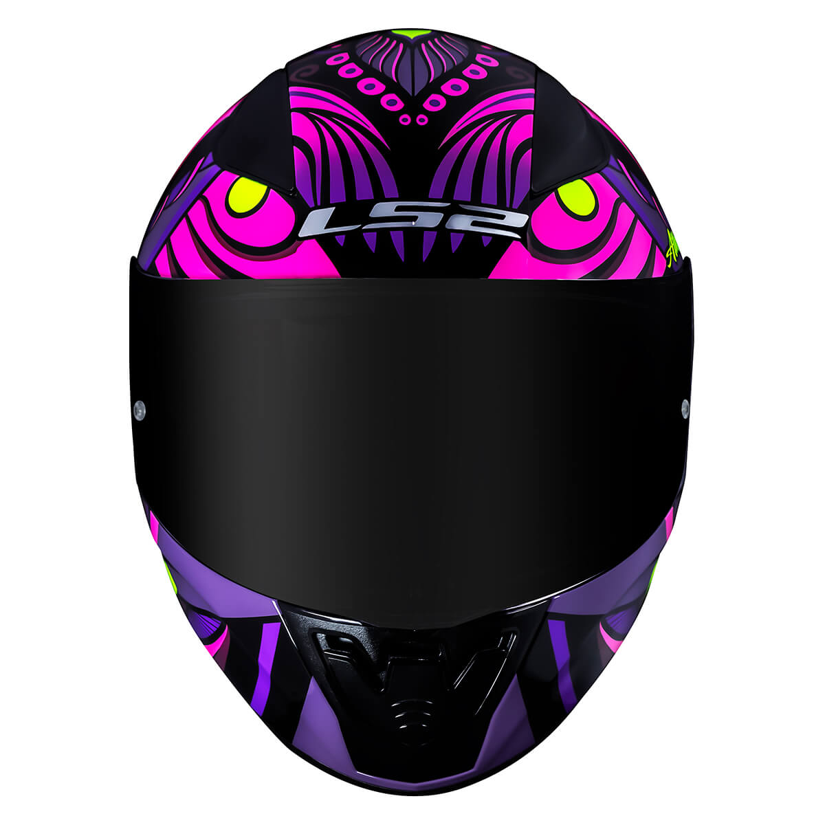 Capacete Original LS2 FF353 Rapid Athena Roxo - MotoBR