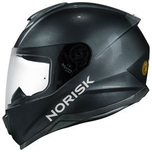Capacete Fechado Norisk Razor Monocolor Cinza Titanium
