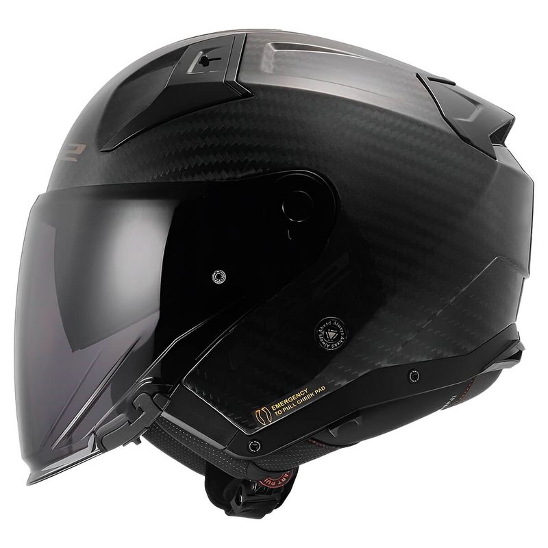 CAPACETE-ABERTO-LS2-OF603-INFINITY-2-C-SOLID-CARBON-FOSCO-1