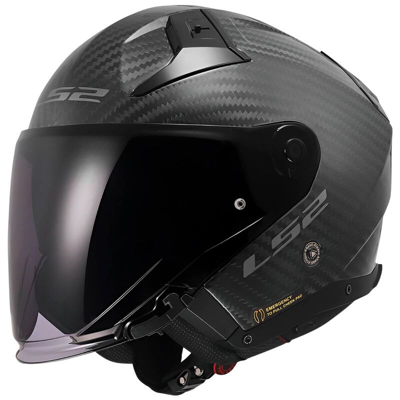 CAPACETE-ABERTO-LS2-OF603-INFINITY-2-C-SOLID-CARBON-FOSCO-3