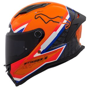 Capacete MT Stinger 2 Grand Prix C4 Holanda