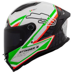 Capacete MT Stinger 2 Grand Prix A0 Itália