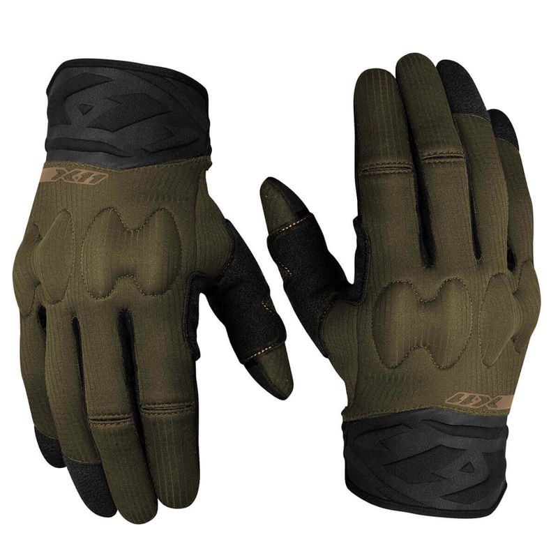 LUVA-X11-NITRO-4-CANO-CURTO-POLIESTER-VERDE-MILITAR-1