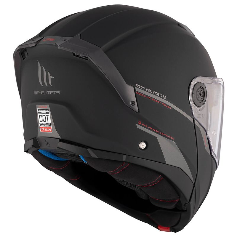 CAPACETE-ESCAMOTEAVEL-MT-ATOM-2-SV-SOLID-A1-PRETO-FOSCO-6