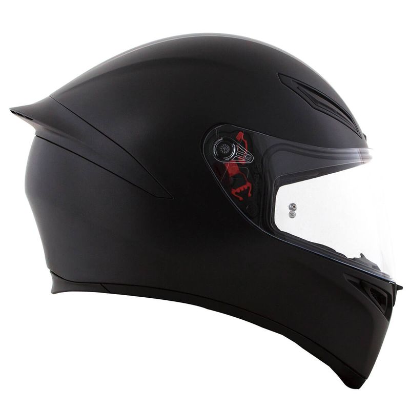 CAPACETE-AGV-FECHADO-K1-MONOCOLOR-PRETO-FOSCO-3