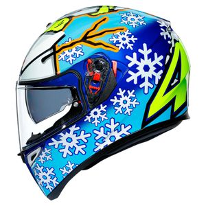 Capacete AGV Fechado K3 SV Winter Test 2016