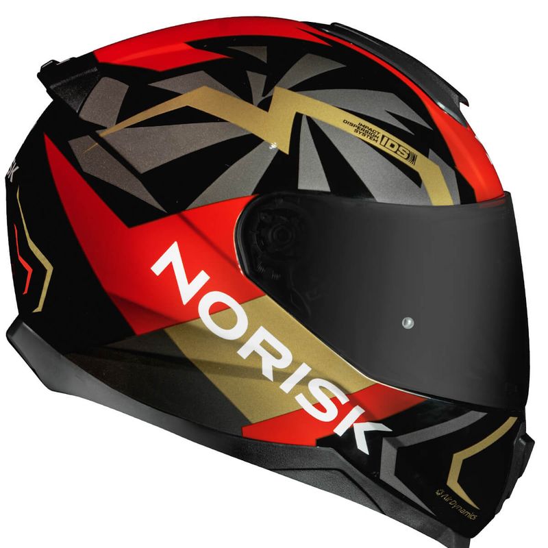 CAPACETE-NORISK-FECHADO-RAZOR-GODSPEED-VERMELHO-OURO-5