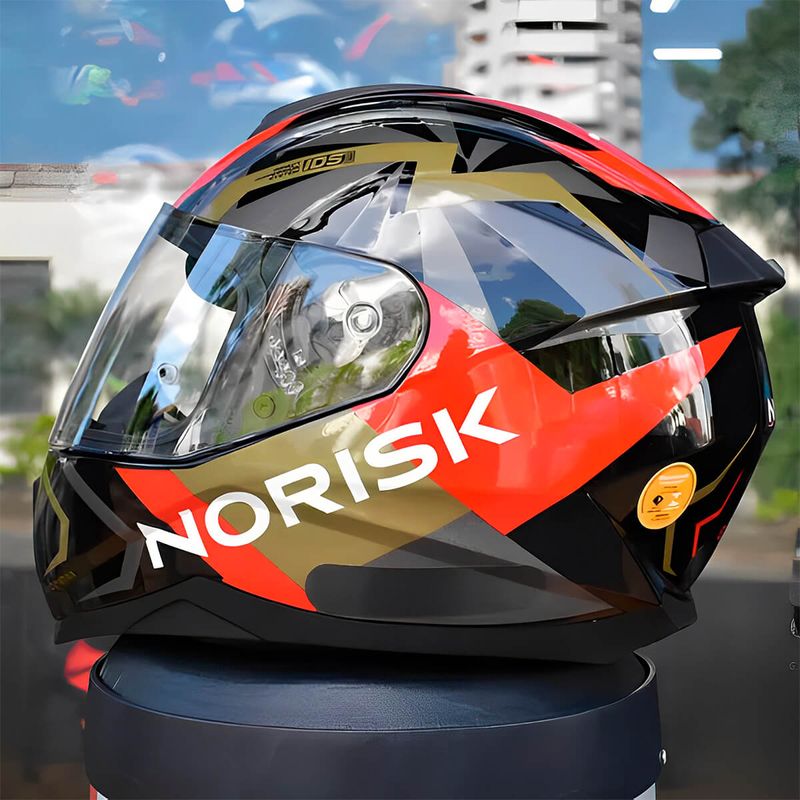 CAPACETE-NORISK-FECHADO-RAZOR-GODSPEED-VERMELHO-OURO-8