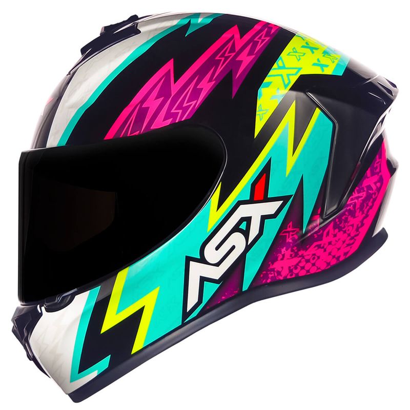 CAPACETE-FECHADO-ASX-DRAKEN-THUNDER-PRETO-ROSA-TIFFANY-1