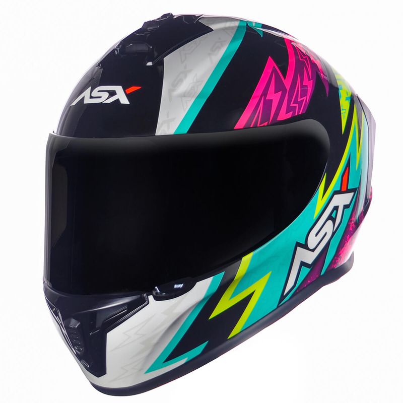 CAPACETE-FECHADO-ASX-DRAKEN-THUNDER-PRETO-ROSA-TIFFANY-2