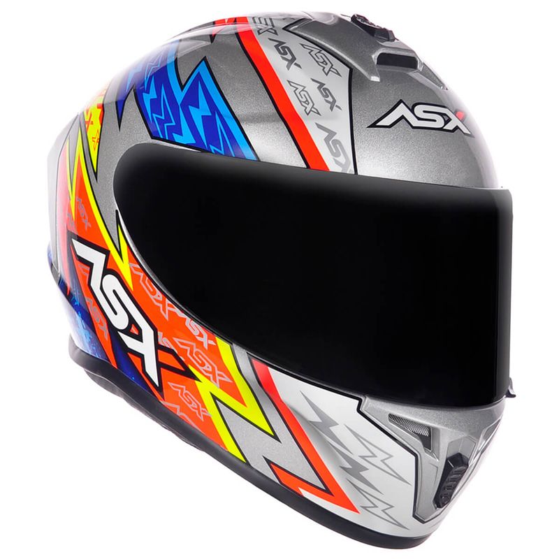 CAPACETE-FECHADO-ASX-DRAKEN-THUNDER-PRATA-AZUL-VERMELHO-4