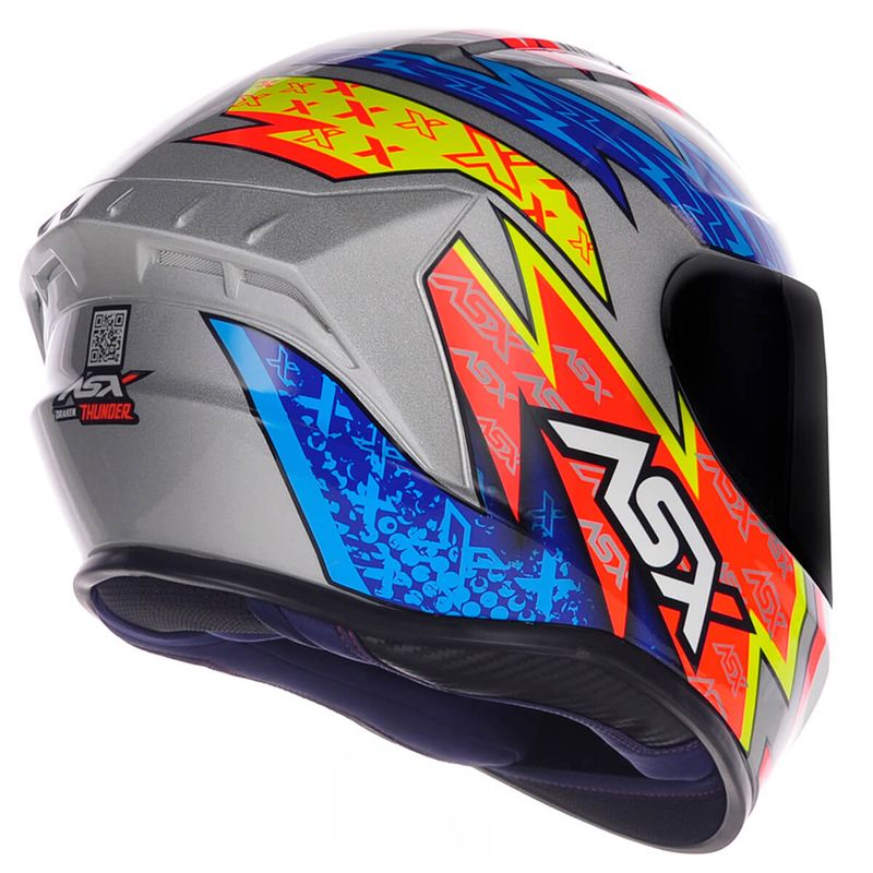 CAPACETE-FECHADO-ASX-DRAKEN-THUNDER-PRATA-AZUL-VERMELHO-6