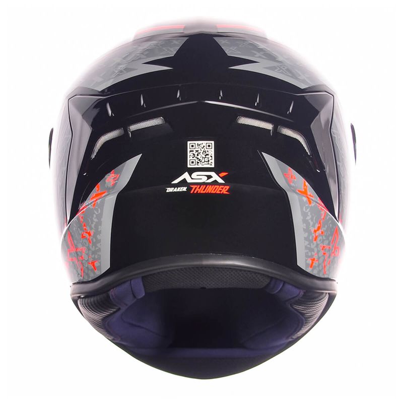 CAPACETE-FECHADO-ASX-DRAKEN-THUNDER-PRETO-CINZA-VERMELHO-7
