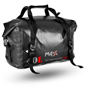 Bolsa Mala Estanque Traseira Moto 40 Litros Impermeável - Max Acessórios