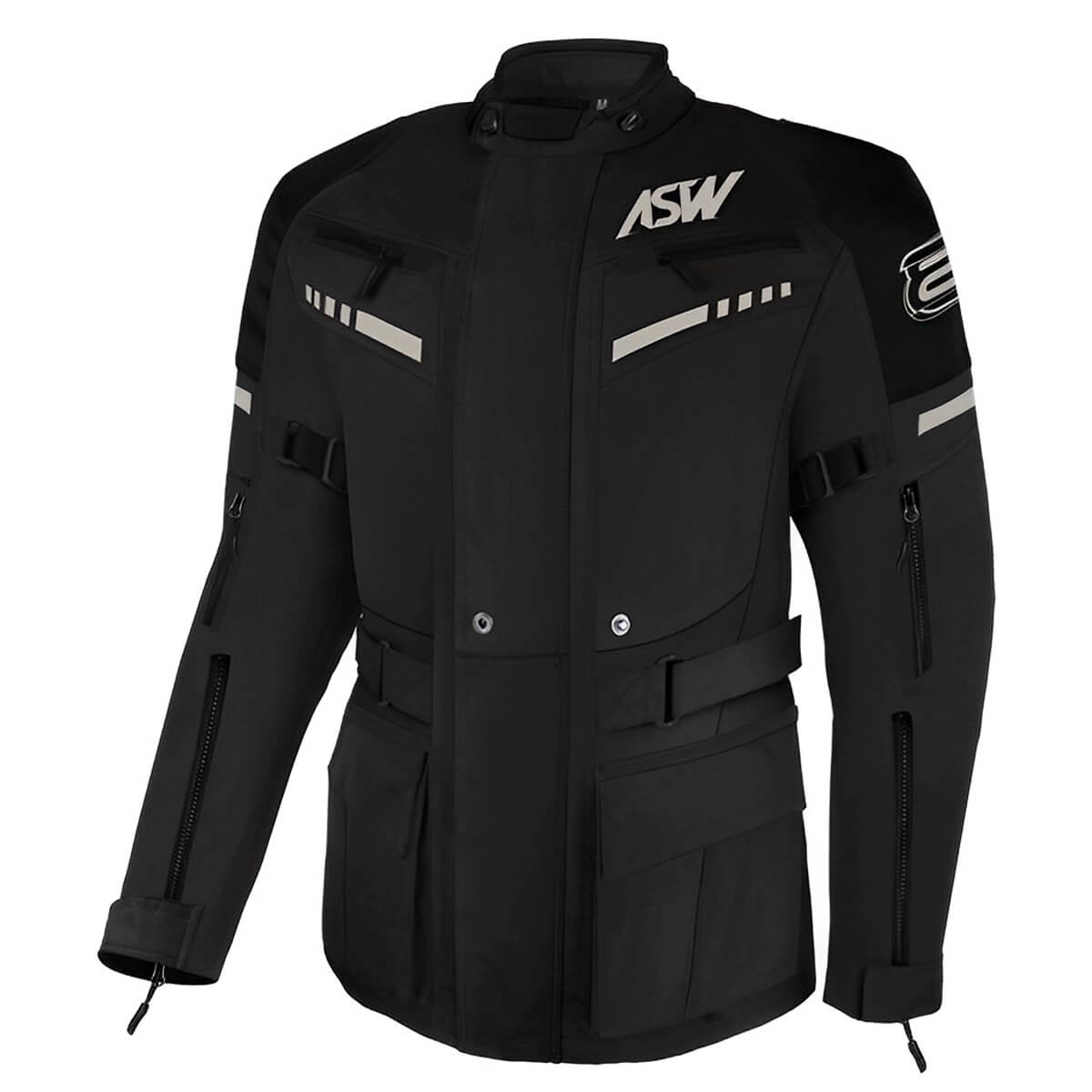 Jaqueta ASW Tsunami Preto - MotoBR